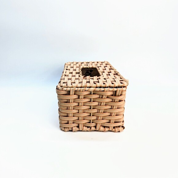 Basket Weave Tissue Box Holder - Picture 3 of 3